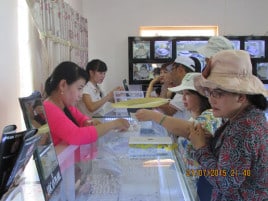 Hai showroom Ngọc trai gần nhất với Gold Beach Hotel Phu Quoc